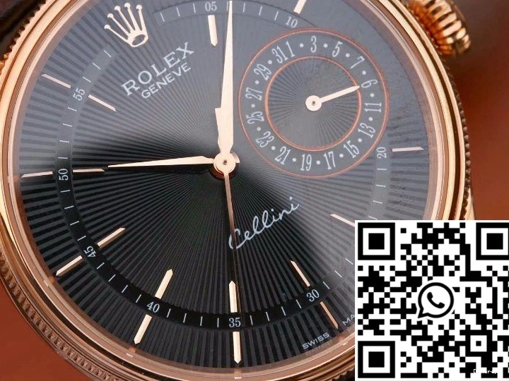 MKS Date Rose Factory 18K Rolex Gold 50515 Case Celini 0329